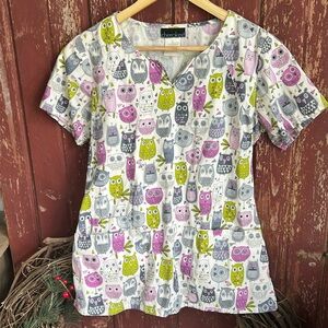 S Cherokee scrub top